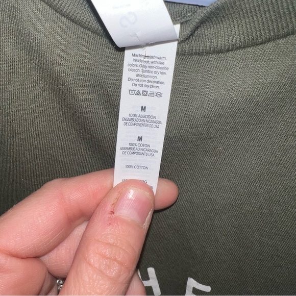 Hello Pumpkin Tee Green NWOT - Picture 5 of 5